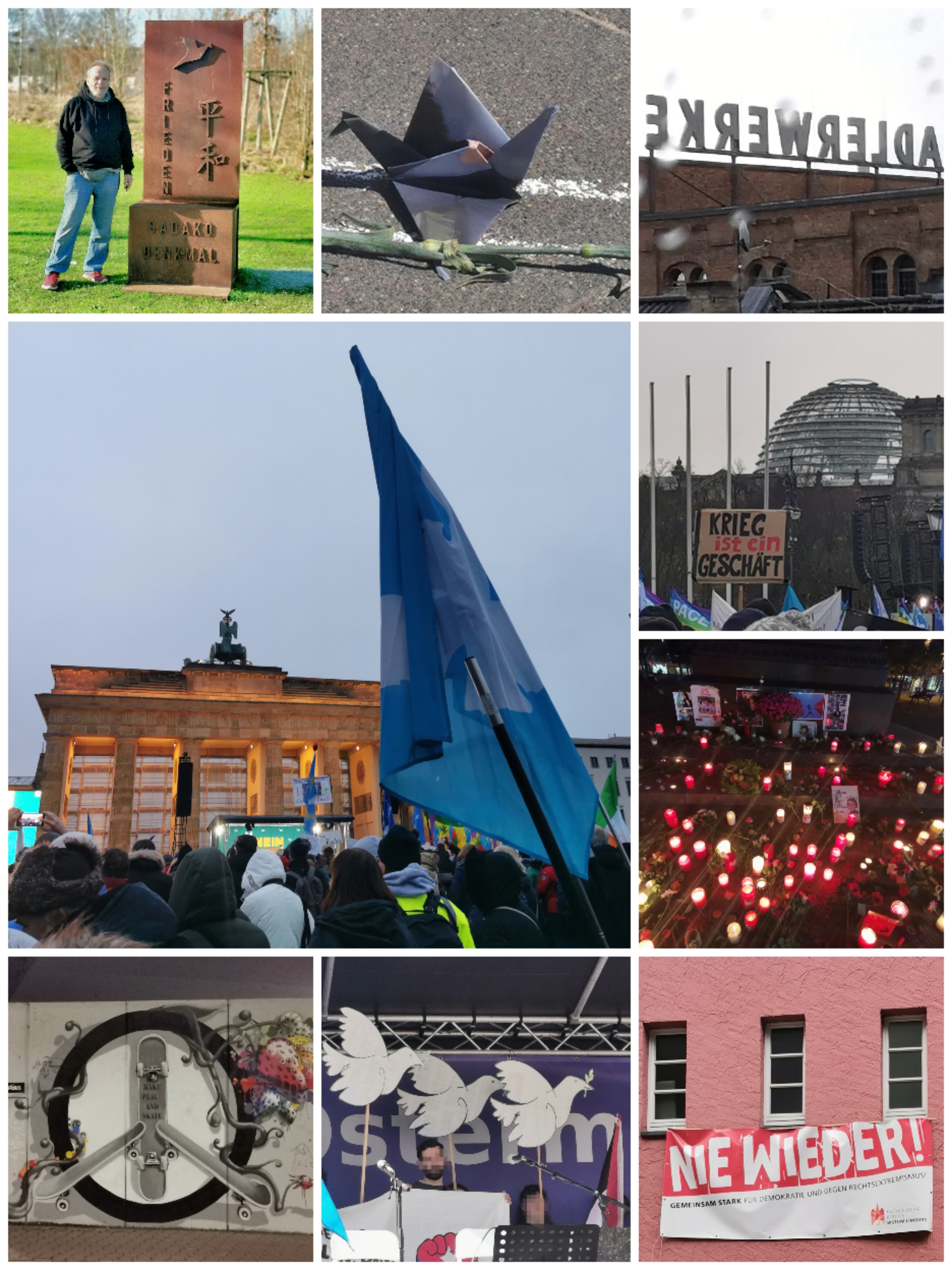 Collage Künstlerin Ira Lenski